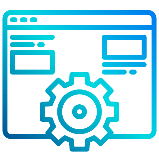 Setting batch backend gear icon