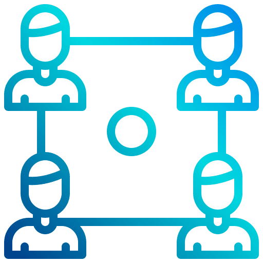 Teamwork team members referral icon