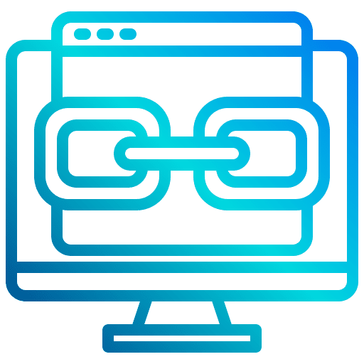 Link technology interface hyperlink icon