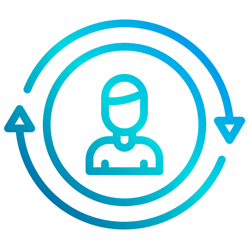 Transfer transfer user connection icon