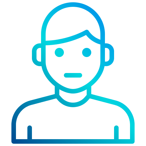 User user profile man icon