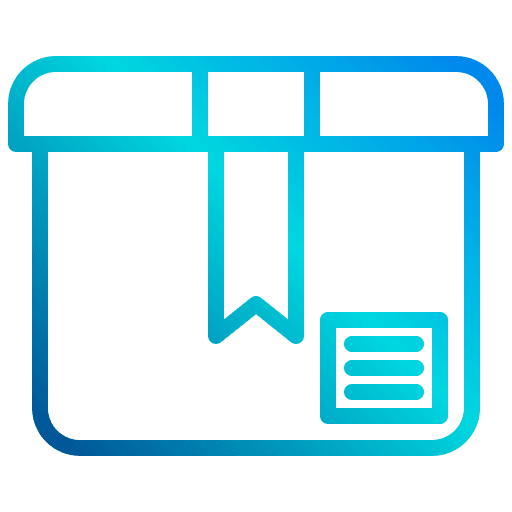 Box delivery cardboard package icon