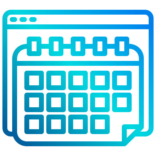 Calendar seo date schedule icon