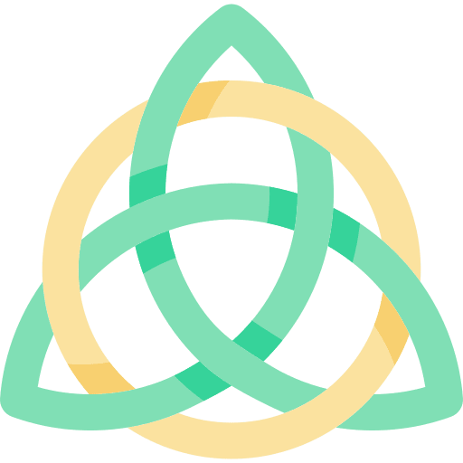 Triqueta religion faith symbol icon