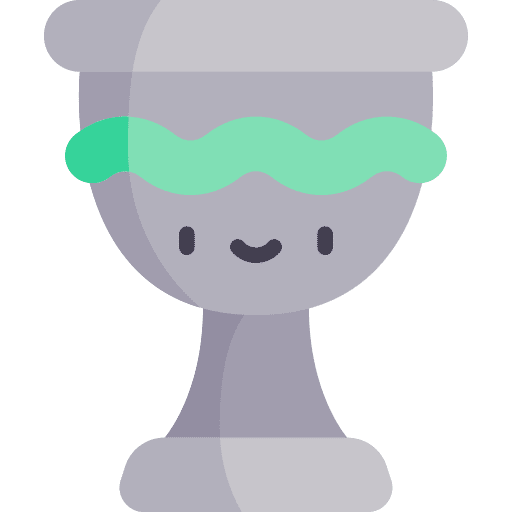 Chalice ireland cultures shamrock icon