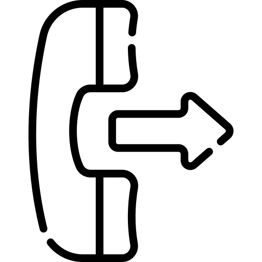 Outgoing call conversation communications outgoing call icon