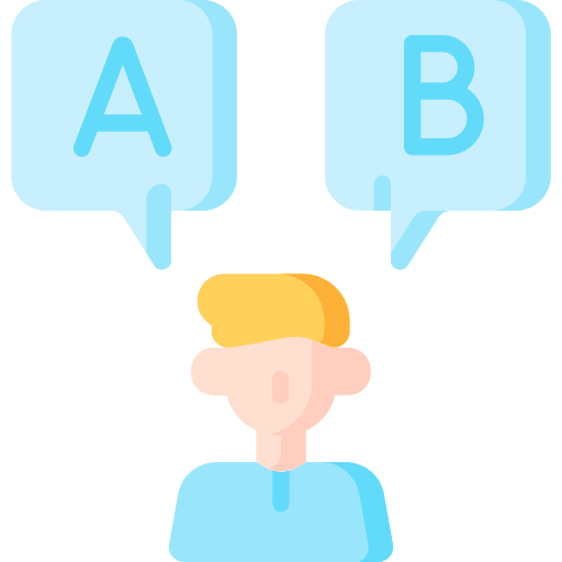 Choice customer satisfaction marketing choose icon