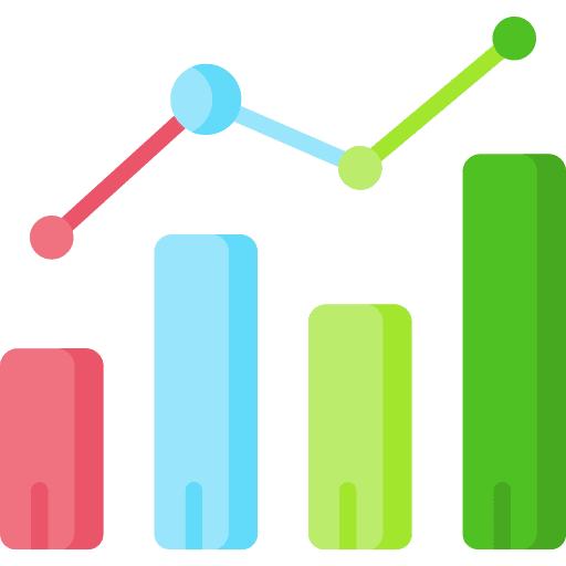 Bar chart business business and finance profits icon