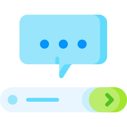 Comment customer online contacts icon
