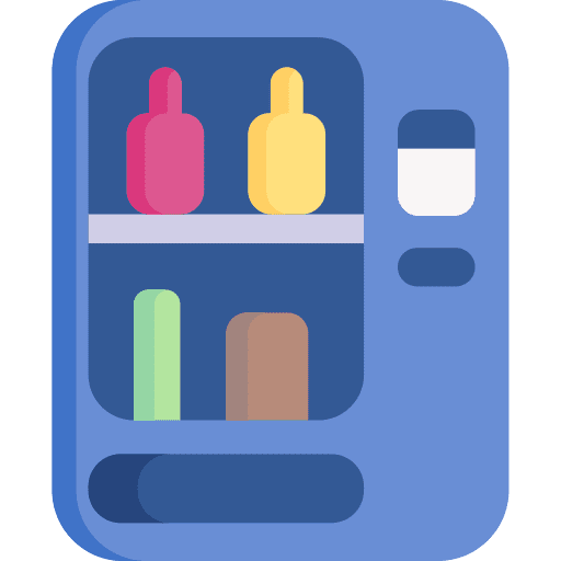 Vending machine dispenser vending machine food and restaurant icon