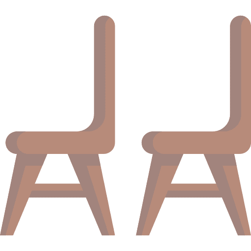 Chairs comfort seat chairs icon
