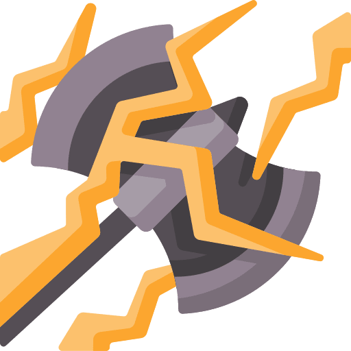 Axe rpg fantasy gaming icon