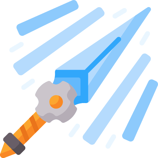 Dagger fight rpg attack icon