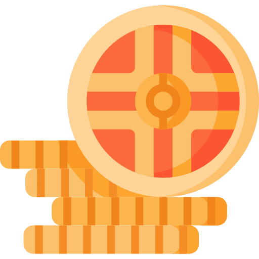 Coins currency business money icon