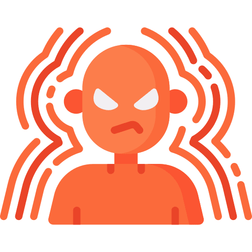 Monster avatar gaming angry icon