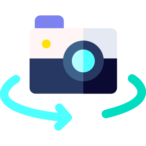 360 digital panoramic view 360 icon