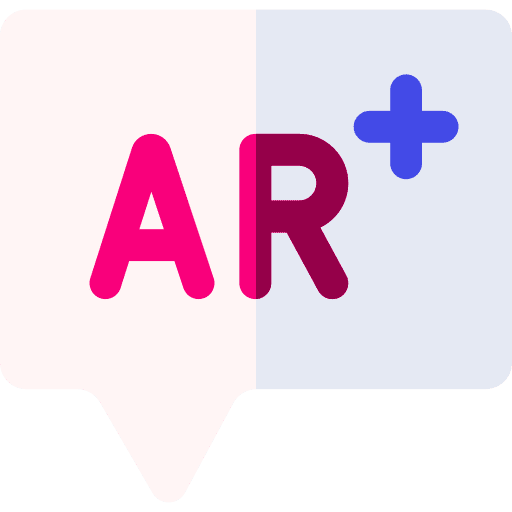 Ar vr ar electronics icon