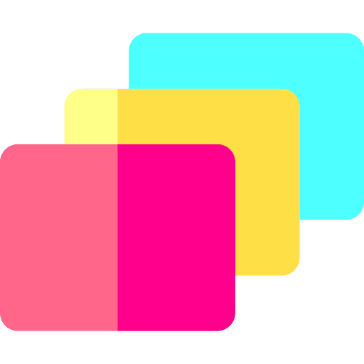 Layers overlay graphic design art and design icon