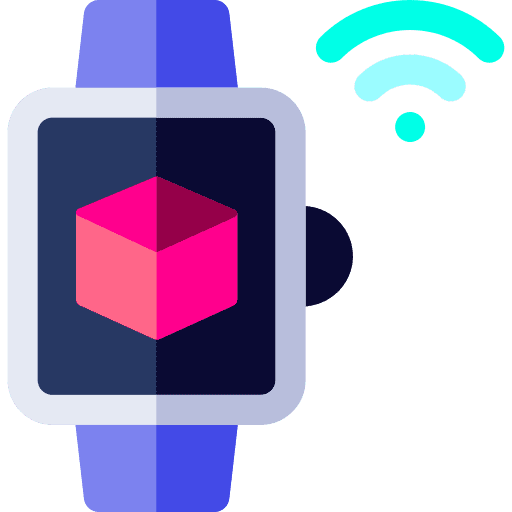 Smartwatch cube edit device icon