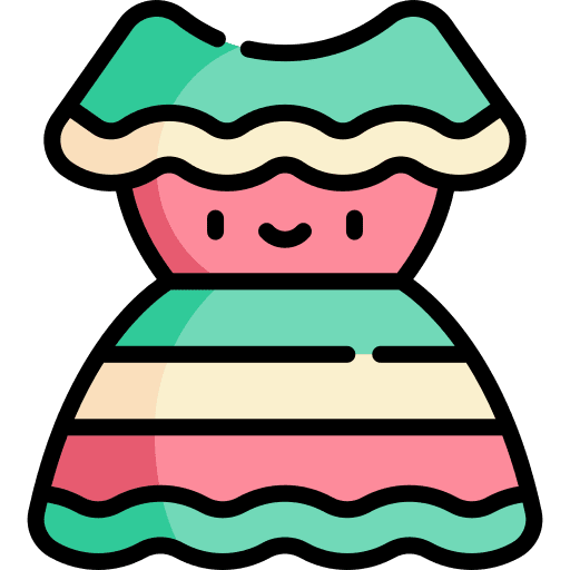 Dress clothes elegant mexican icon