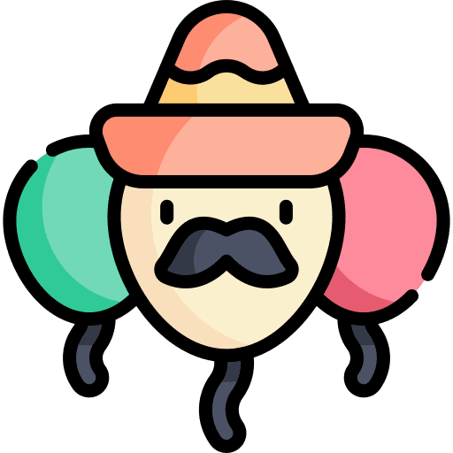 Balloon balloon mexico birthday and party icon