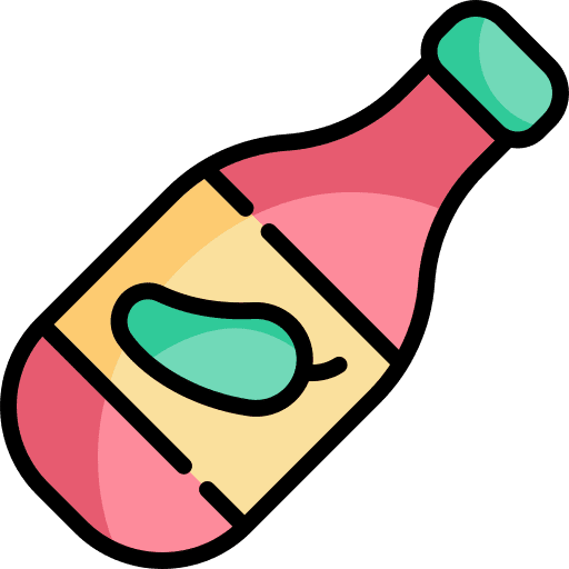 Hot sauce hot sauce tabasco bottle icon