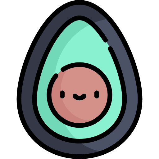 Avocado avocado organic fruit icon