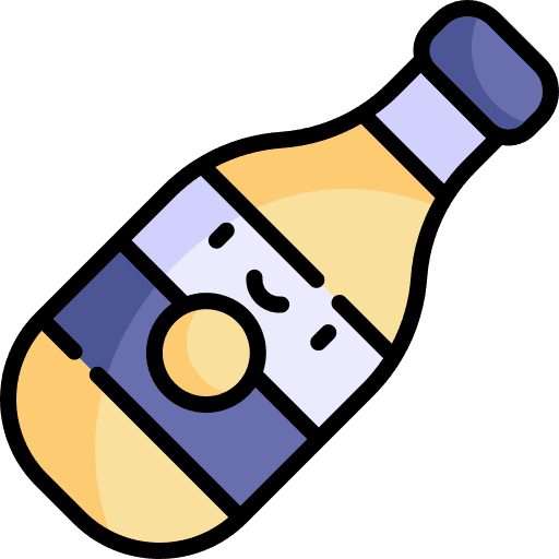 Beer beverage food and restaurant alcoholic drink icon