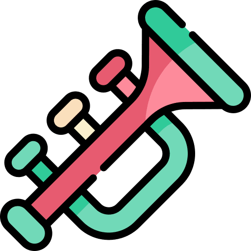 Trumpet wind instrument musical instrument orchestra icon