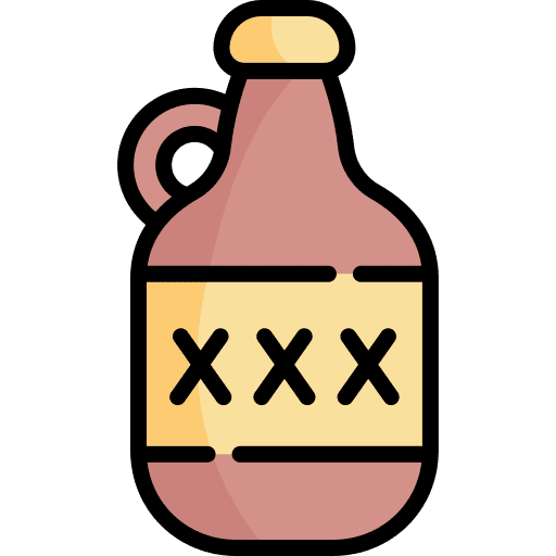 Bottle drink alcohol beverage icon
