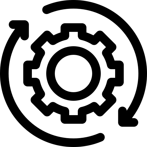 Update update refresh cogwheel icon