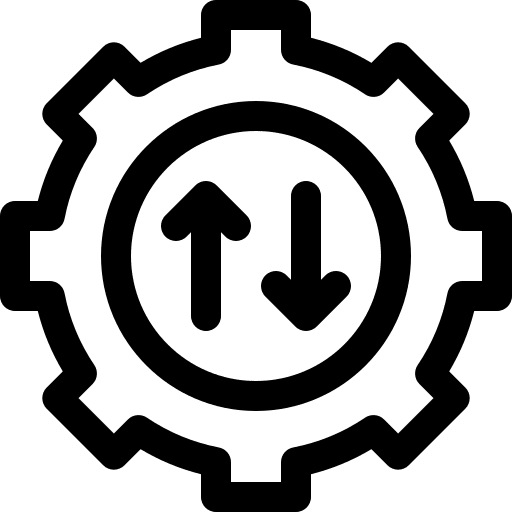 Data transfer management integration multimedia icon