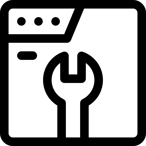 Browser web maintenance browser optimization icon