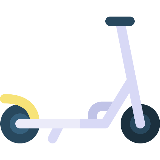 Kick scooter transport kick scooter mobility icon