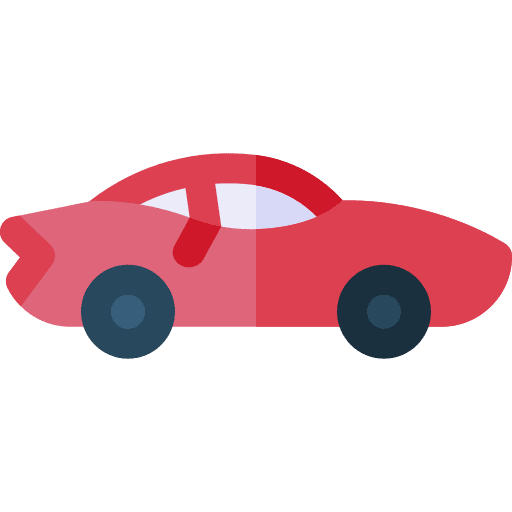 Supercar car automobile coupe icon