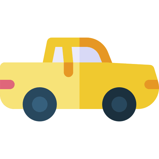 Pickup transport vehicle pickup icon