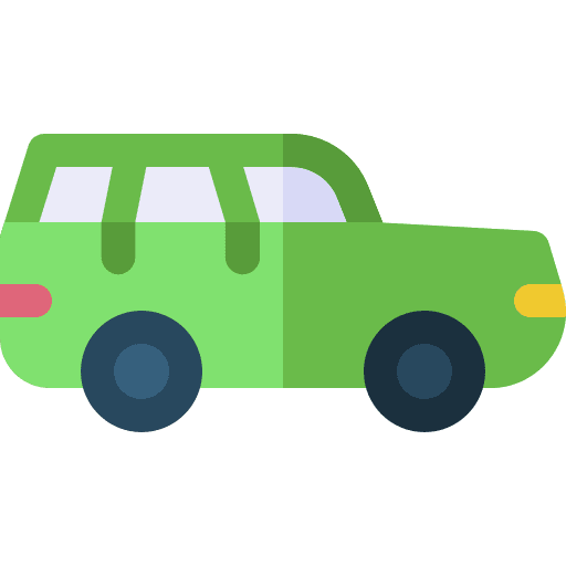 Suv transport automobile car icon