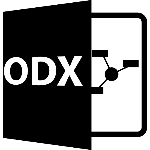 Odx open file format interface icon