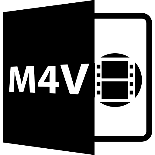 M4v file format symbol file format files file icon
