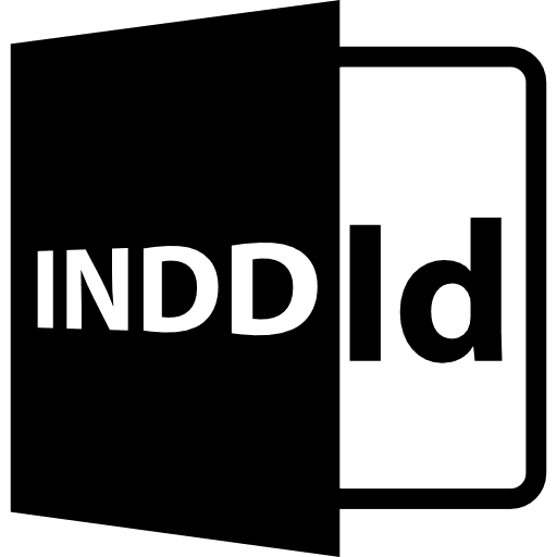 Indd file format symbol files interface formats icon