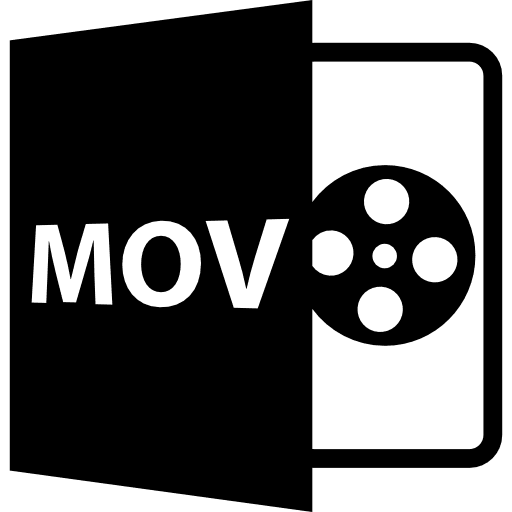 Mov file format symbol file formats formats interface icon