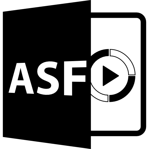 Asf file format symbol formats format asf icon