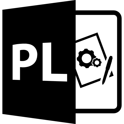 Pl file format symbol file format file formats symbol icon