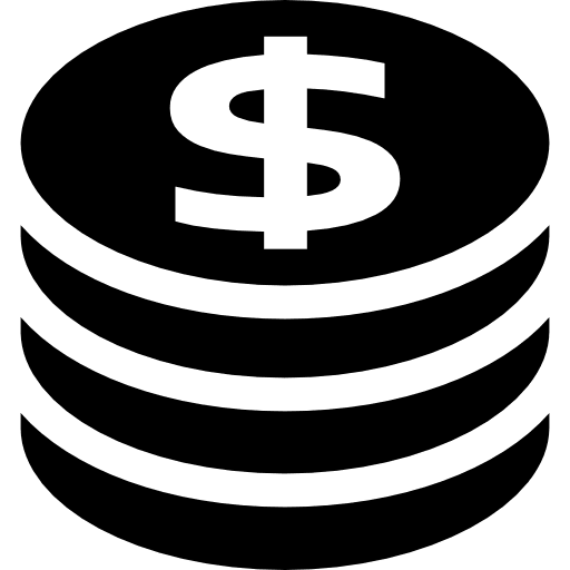 Coins business coin money icon