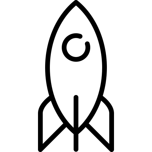 Rocket launch technology rocket launch rocket ship launch icon