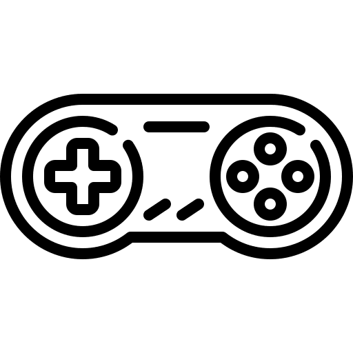 Vintage arcade gamer gaming icon