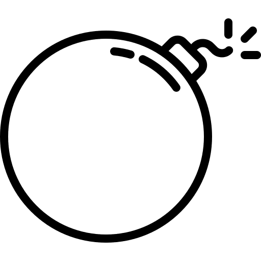 Weapon exploding weapon explosion icon