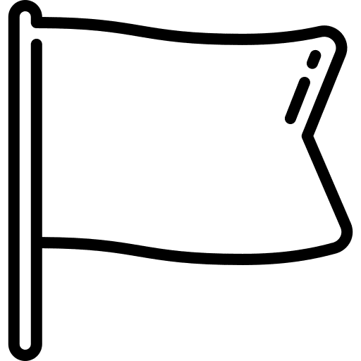 Peace flag pole country peace icon