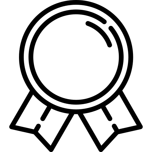 Award signs winner medals icon