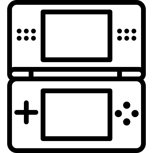 Portable video game gamer portable icon